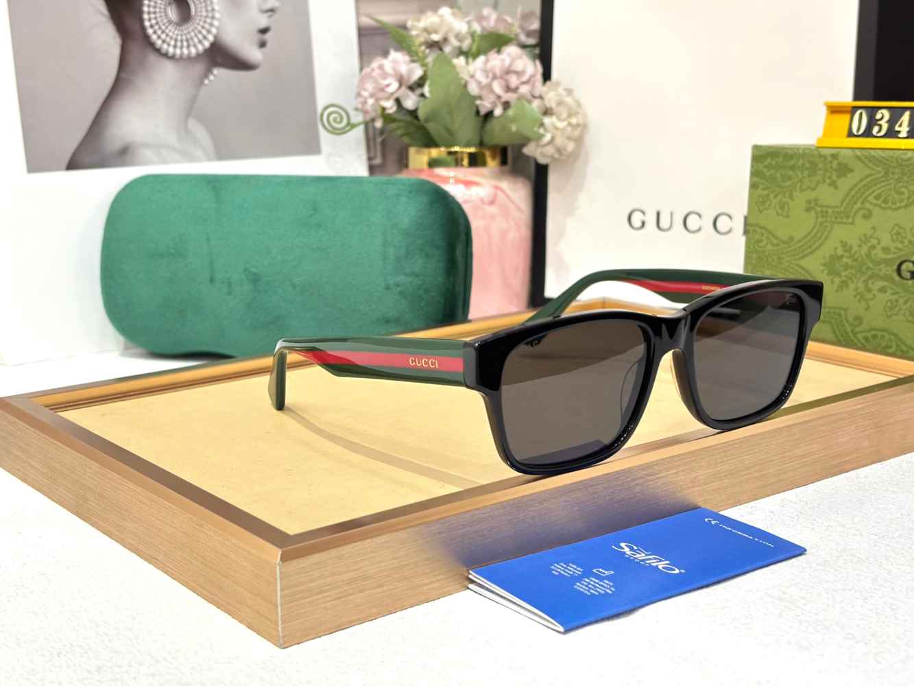 Gucci Green Luxury Sunglasses-2