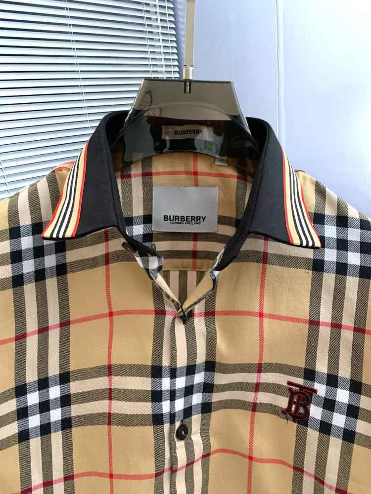 Burberry Brown Premium Quality Shirt-2