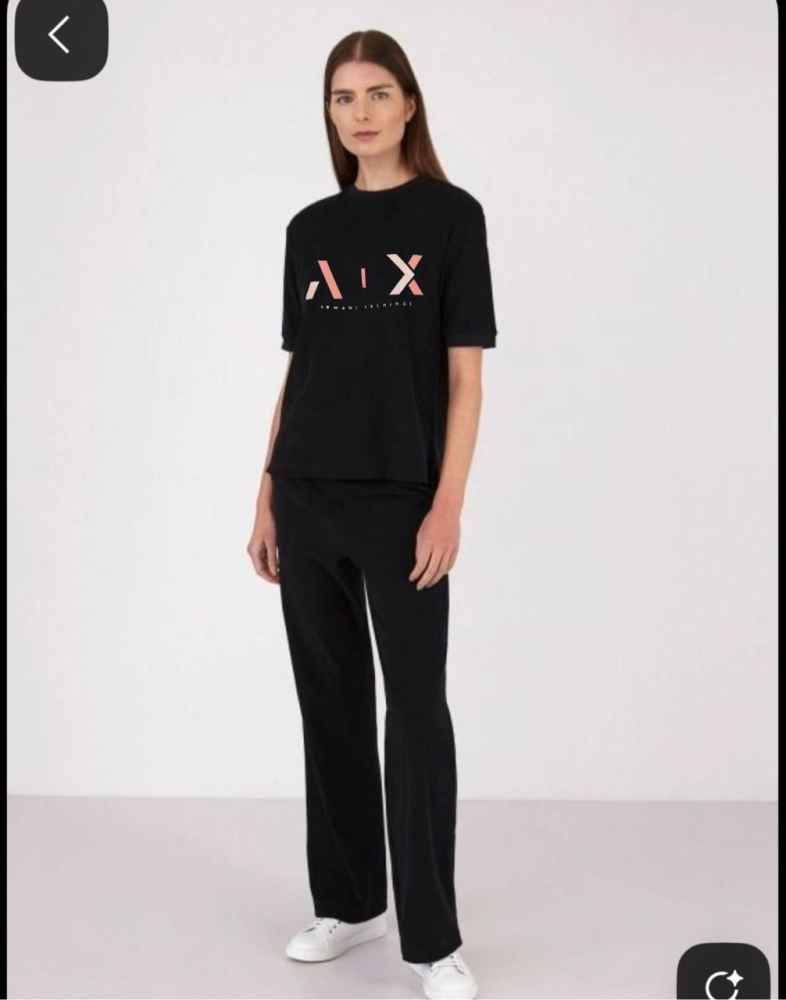 Armani Exchange Black Premium Quality Co-ord Set-thumb-3