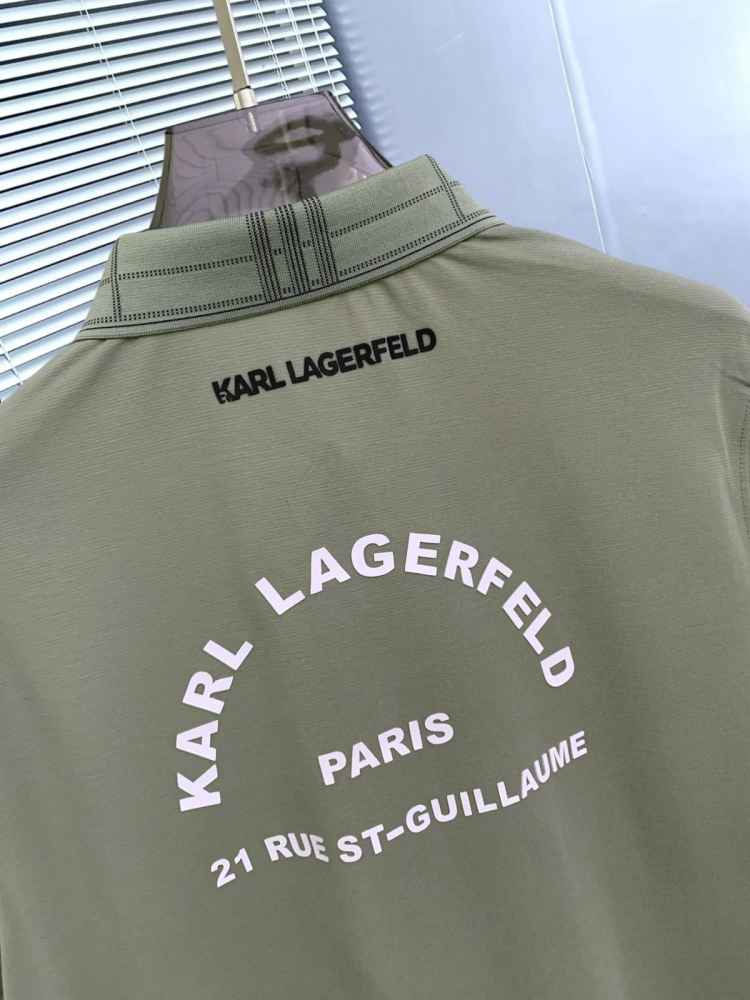 Karl Lagerfeld Green Premium Quality T-shirt-2