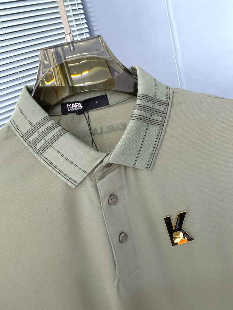 Karl Lagerfeld Green Premium Quality T-shirt-3