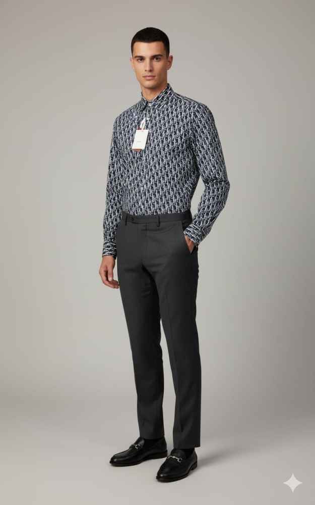 Dior Black Premium Quality Shirt-thumb-0