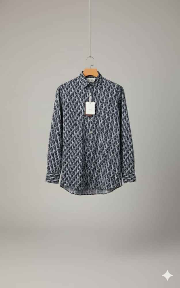 Dior Black Premium Quality Shirt-thumb-1