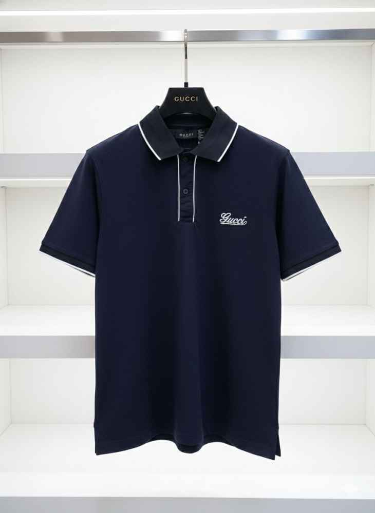 Gucci Blue Premium Quality Polo T-shirt-1