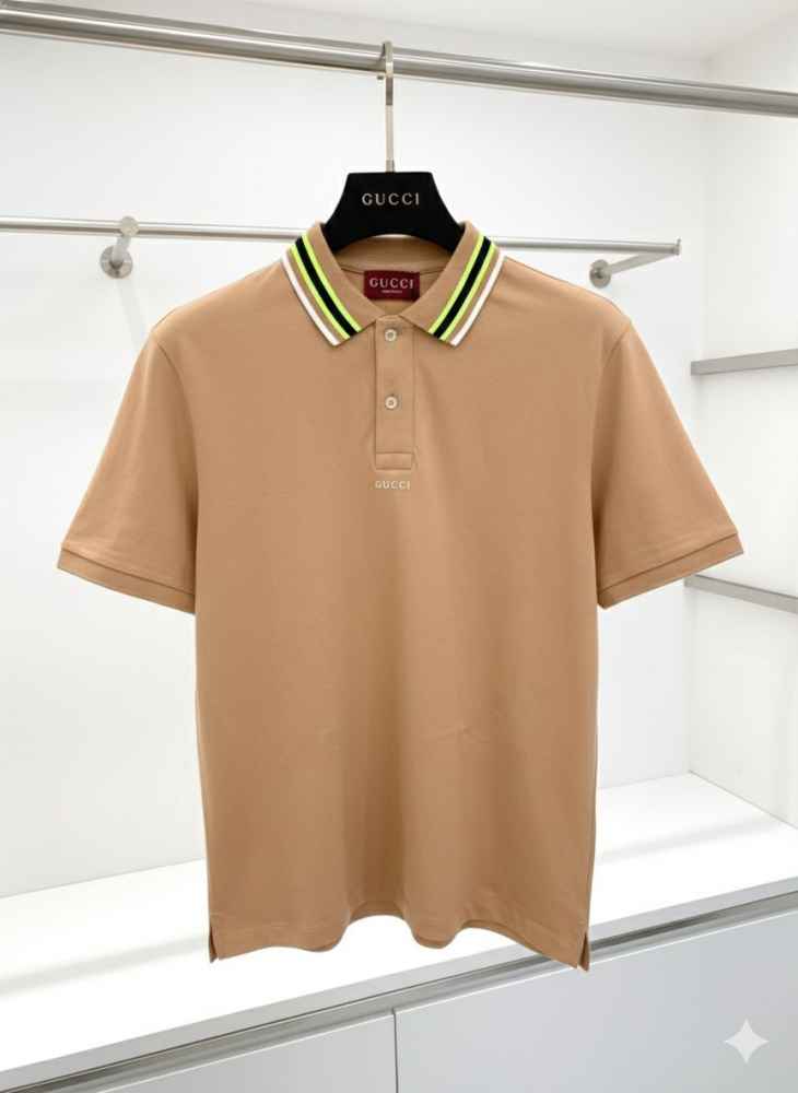 Gucci Brown Premium Quality Polo T-shirt-2
