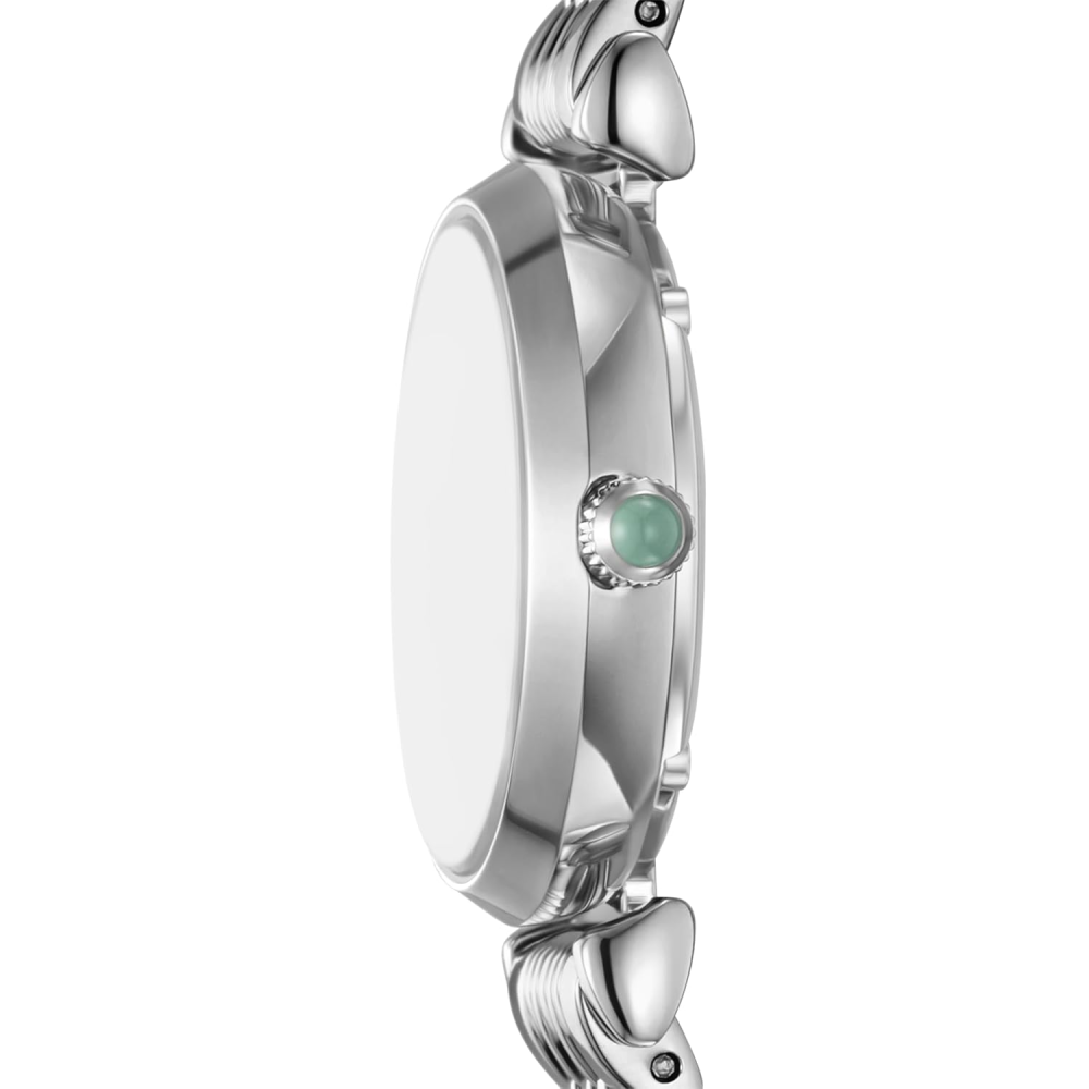 Women Quartz Green Dial Analog Stainless Steel Watch AR11667-thumb-3