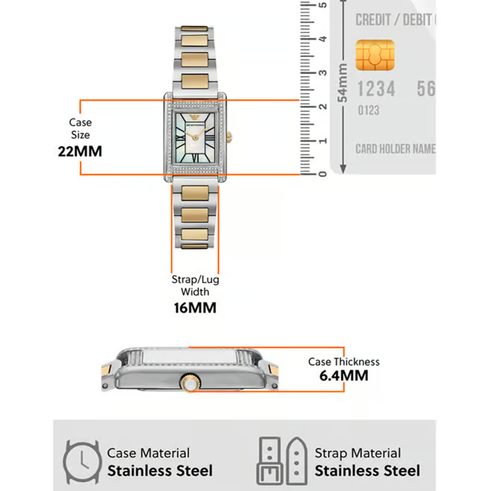 Emporio Armani Analog Watch for Women AR11642-5
