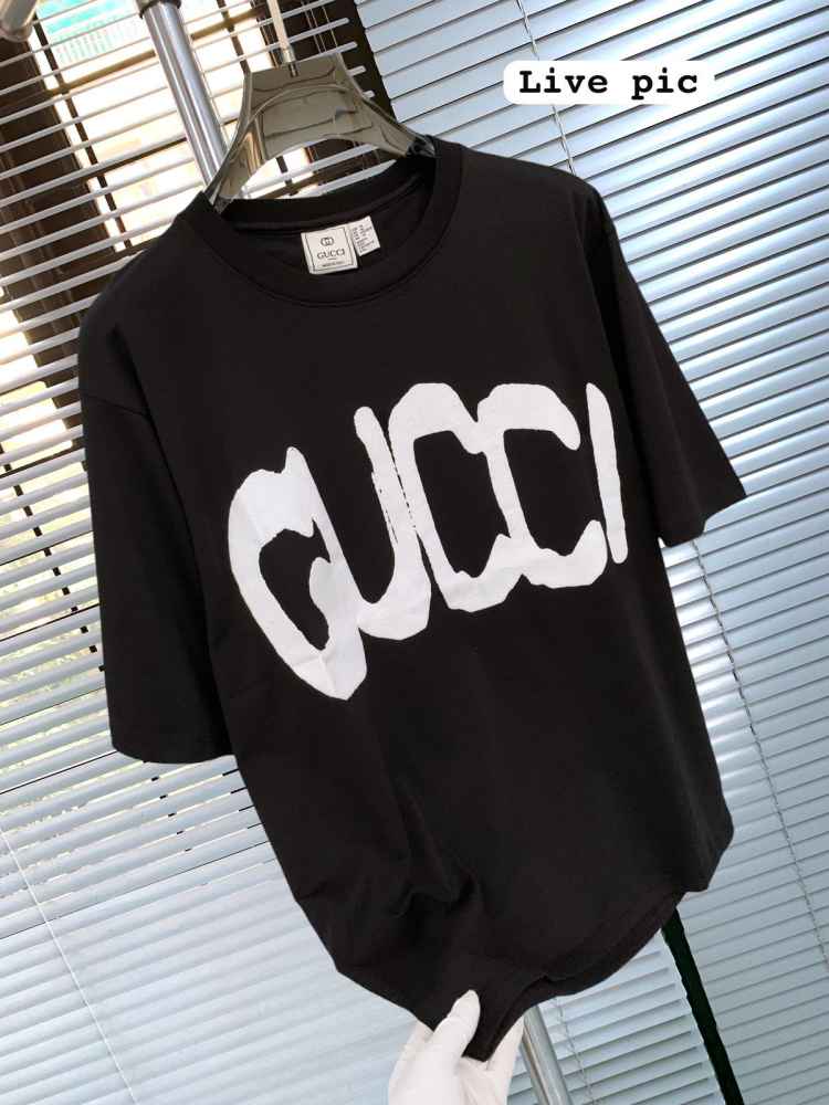 Gucci Black Premium Quality Polo T-shirt-1