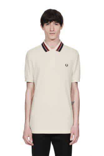 Fred Perry Embroidered logo White Premium T-shirt-3