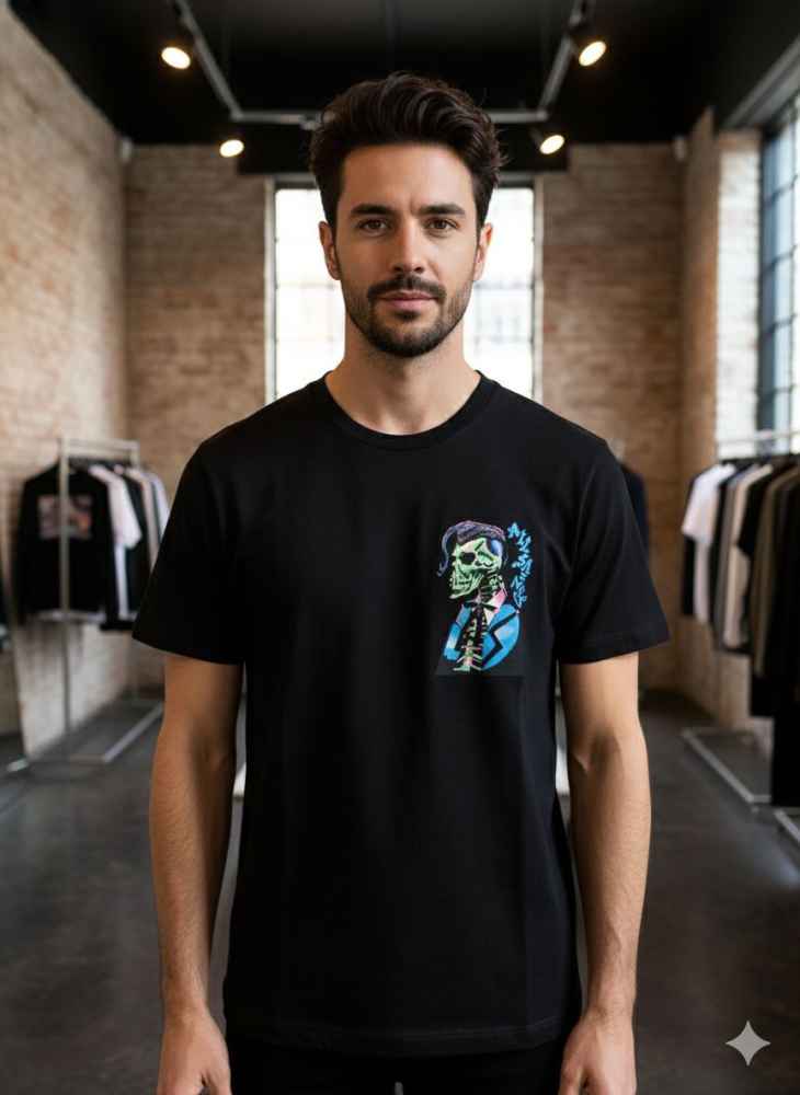 All Saints Black Premium Quality T-shirt-2