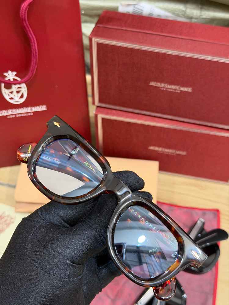 Jacques Marie Mage Blue Luxury Sunglasses-1