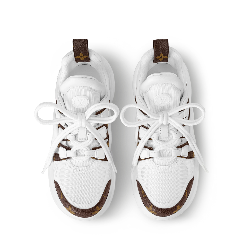 Louis Vuitton White Premium Quality Archlight Sneakers-thumb-2