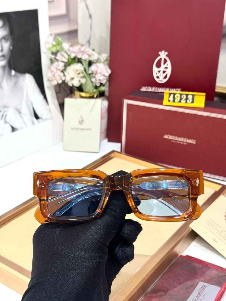 Jacques Marie Mage Blue Luxury Sunglasses-1