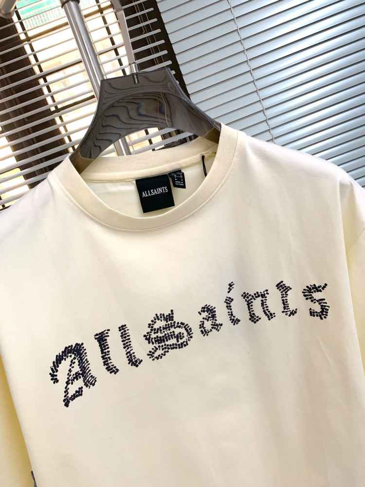 All Saints Cream Premium Quality T-shirt-2