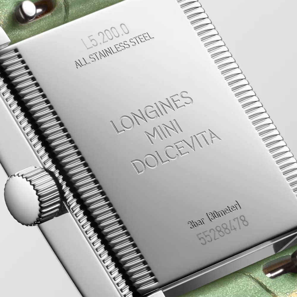 Longines Mini DolceVita Mint Green Women Watch L5.200.0.05.2-thumb-5