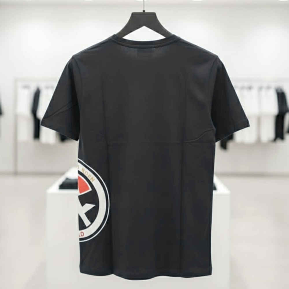 Michael Kors Black Premium Round Neck T-shirt-thumb-3