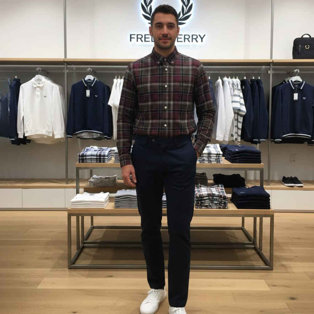 Fred Perry Multicolor Premium Shirt-3