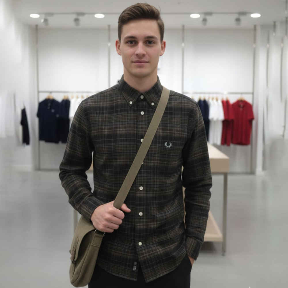 Fred Perry Multicolor Premium Shirt-thumb-0