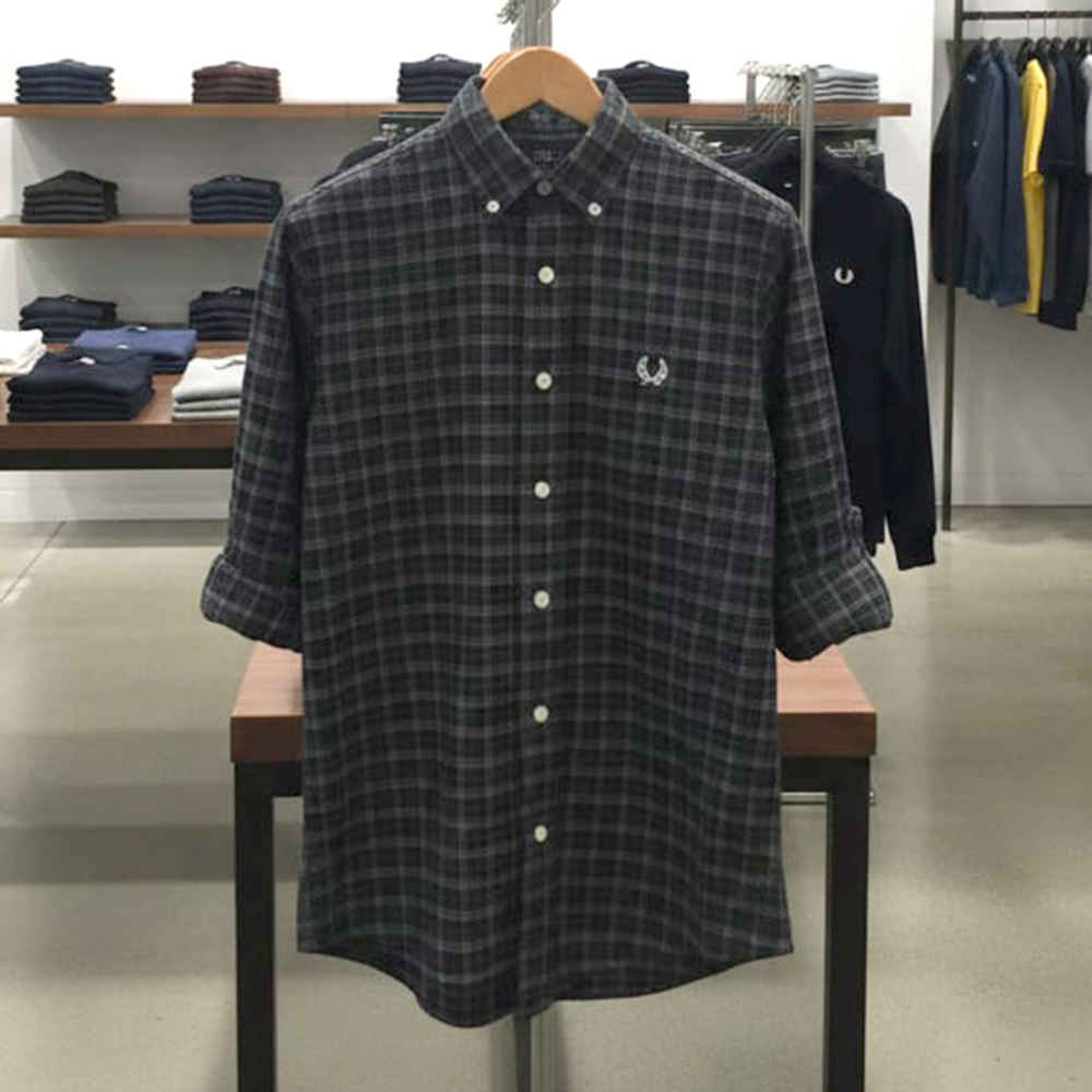 Fred Perry Black Premium Quality Shirt-thumb-1