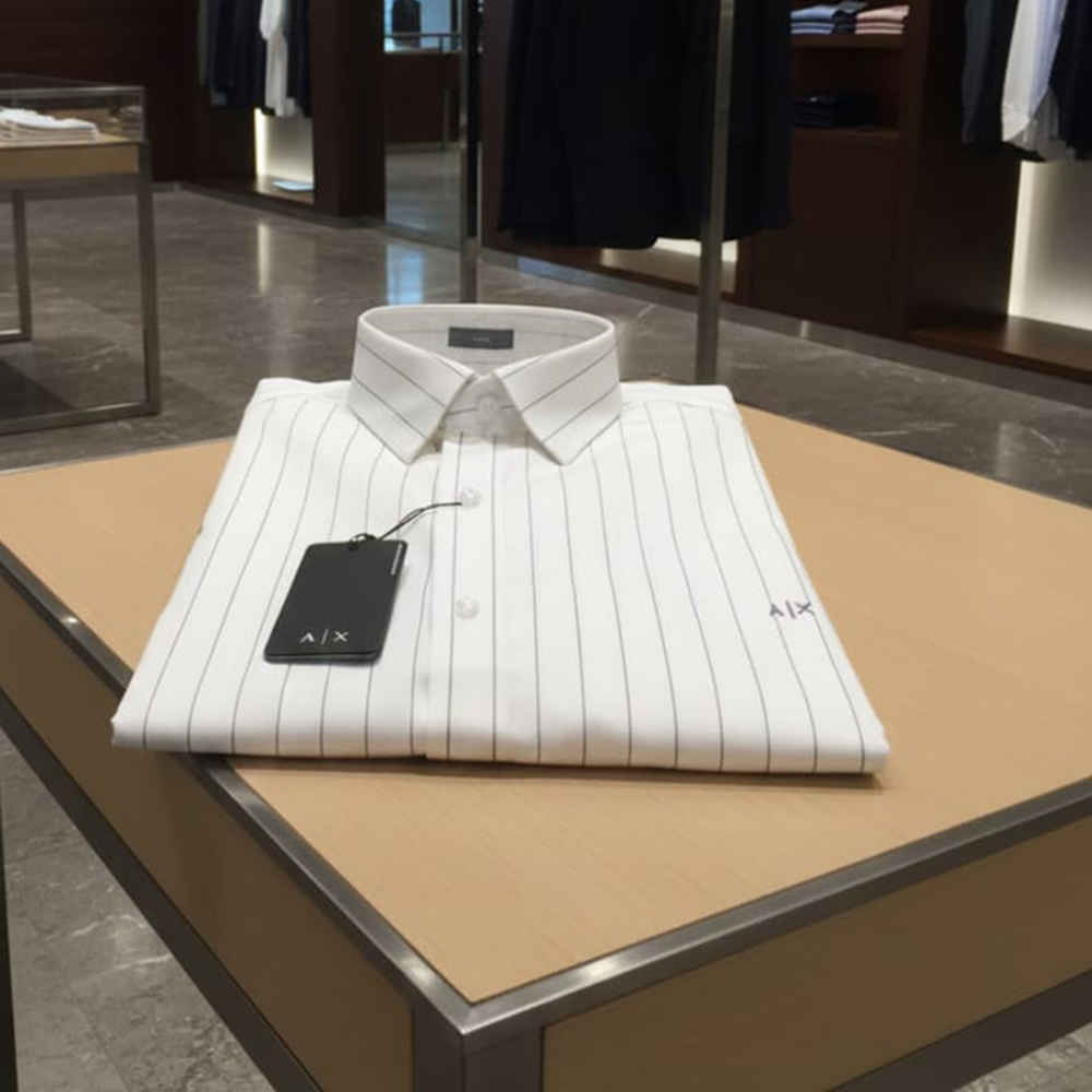 Armani Exchange White Premium Quality Shirt-3