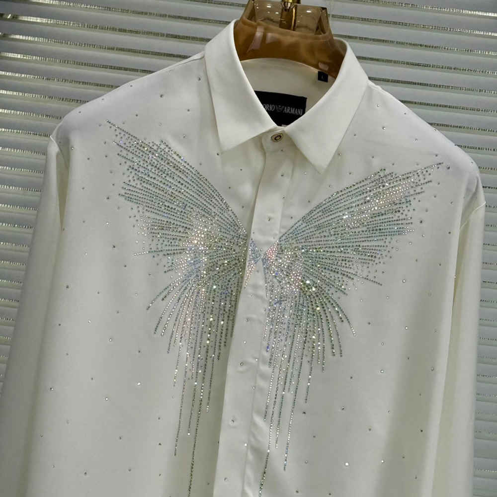 Gucci Butterfly Print White Premium Shirt-1