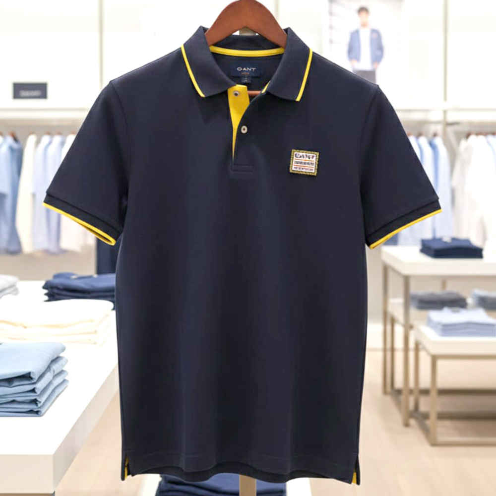 Gant Blue Premium Quality T-shirt-1