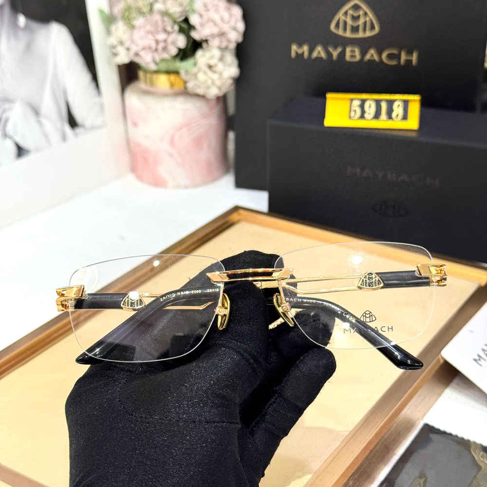 Maybach Black Luxury Sunglasses-2