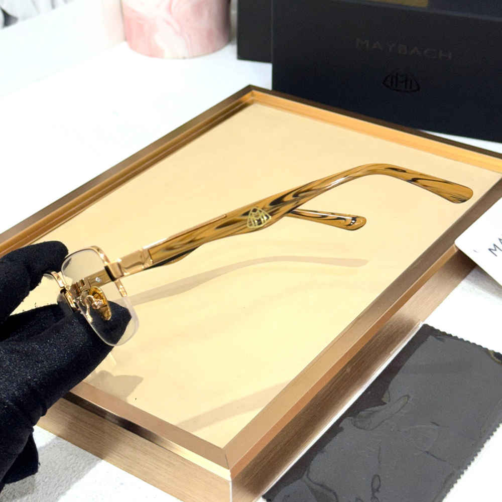 Maybach Brown Premium Quality Sunglasses-thumb-1