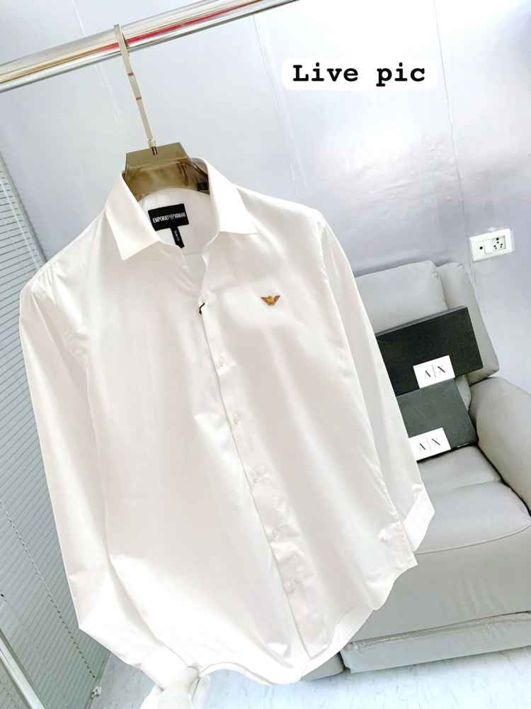 Emporio Armani White Premium Quality Shirt-4
