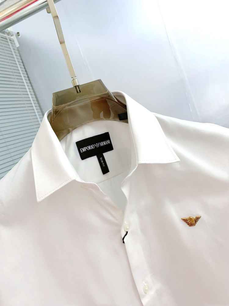 Emporio Armani White Premium Quality Shirt-3