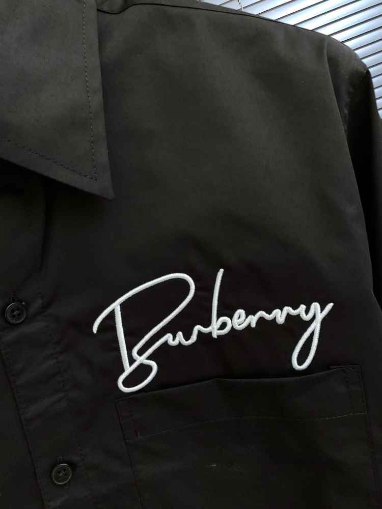 Burberry Black Premium Quality Shirt-thumb-1