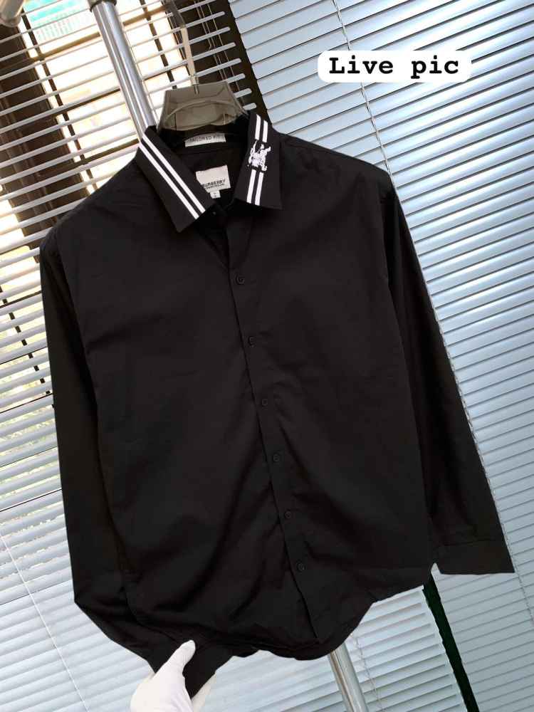 Burberry Black Premium Quality Shirt-1