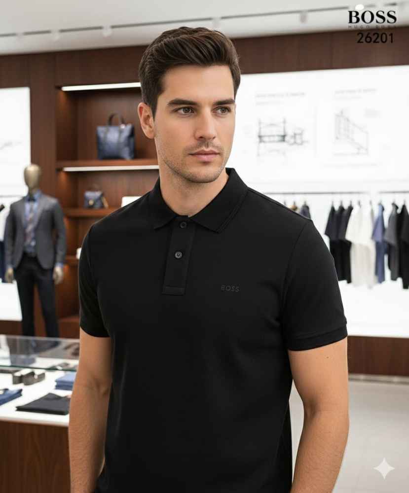 Hugo Boss Black Premium Quality Polo Tees-2