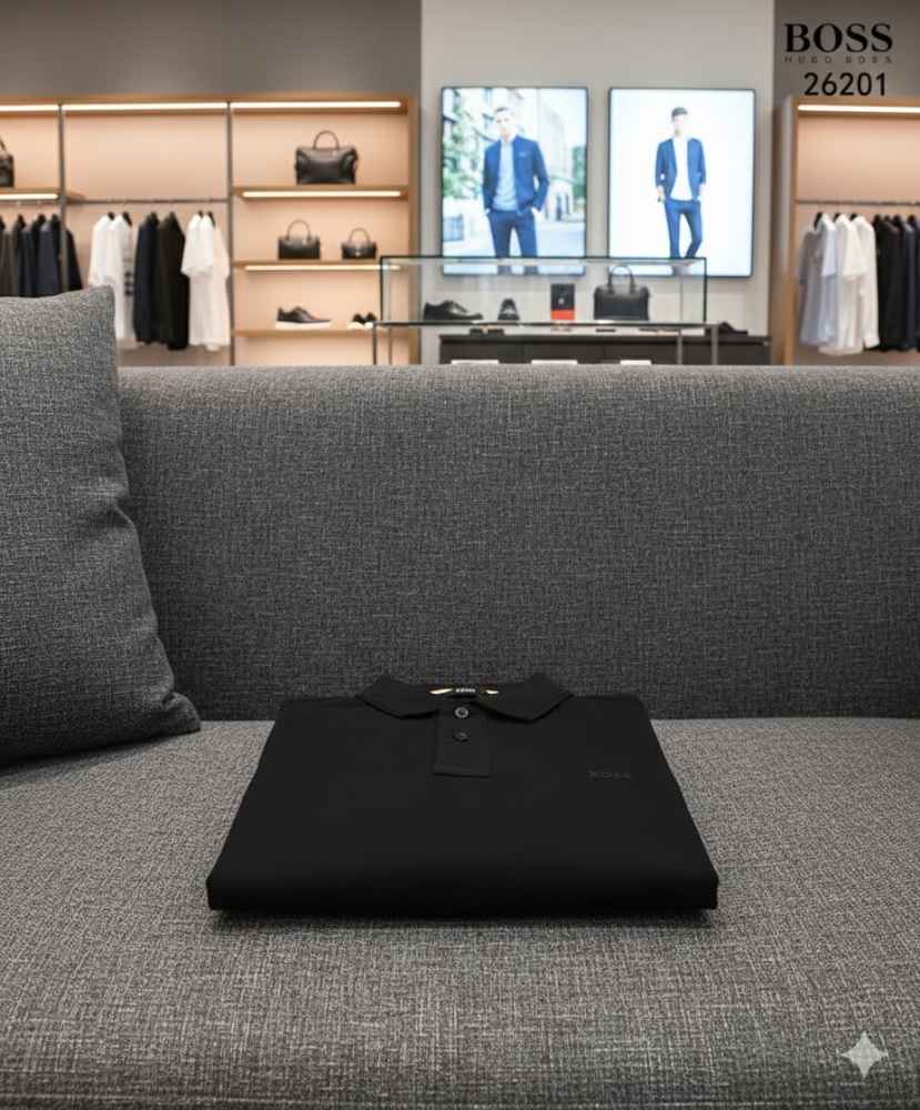 Hugo Boss Black Premium Quality Polo Tees-4
