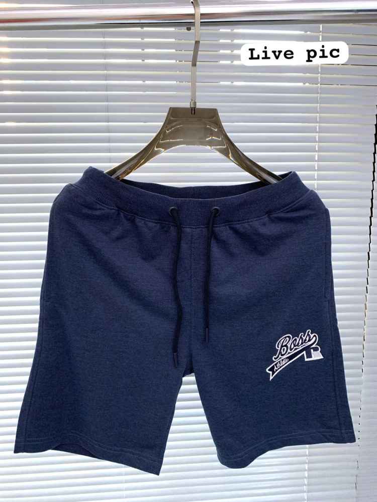 Boss Blue Premium Quality Men's Shorts-3