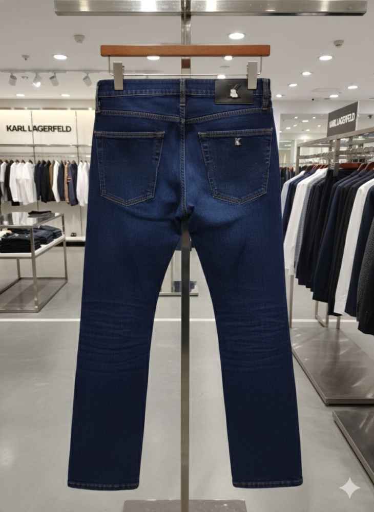 Karl Lagerfeld Dark Blue Premium Quality Jeans-1
