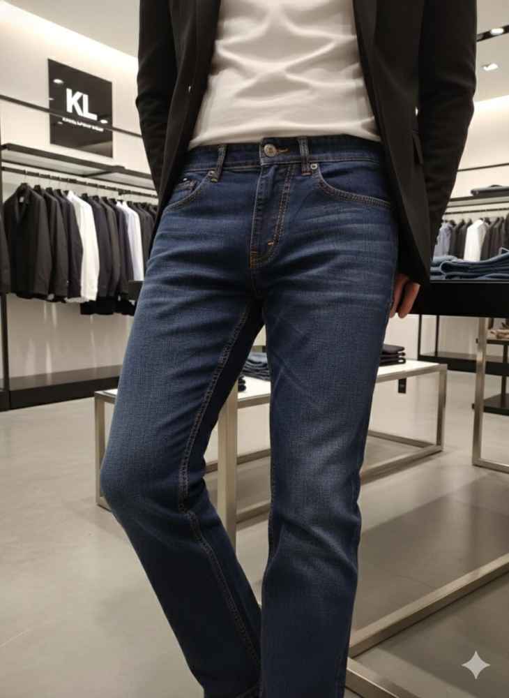 Karl Lagerfeld Dark Blue Premium Quality Jeans-1