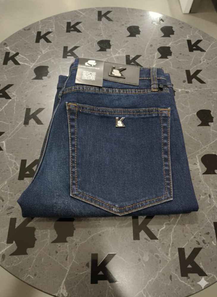 Karl Lagerfeld Dark Blue Premium Quality Jeans-3