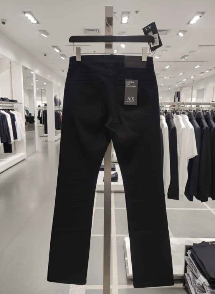 Armani Exchange Black Premium Quality Jeans-thumb-3