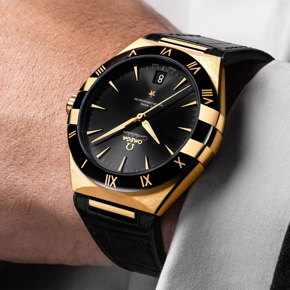 Omega Constellation Co-Axial Master Chronometer 41 mm, 18k Yellow Gold Watch 131.63.41.21.01.001-3