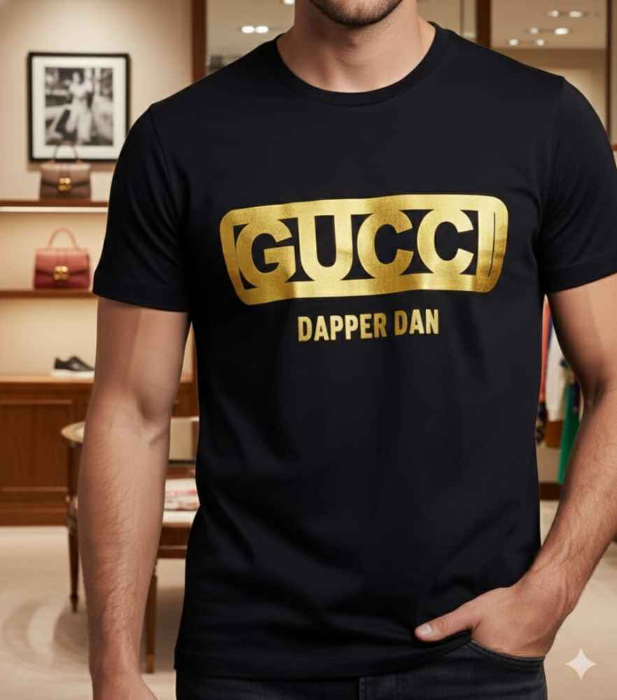 Gucci Black Premium Quality T-shirt-thumb-1