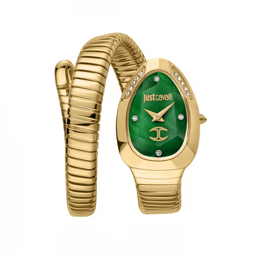 Just Cavalli Womens Signature Snake Watch JC1L229M0035-thumb-0