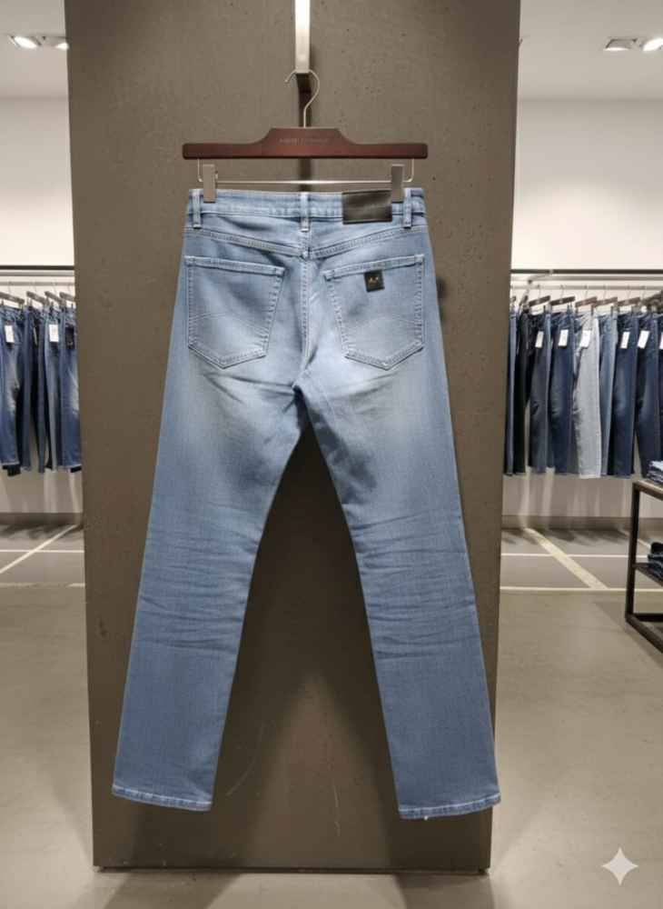 Armani Exchange Light Blue Premium Quality Jeans-2