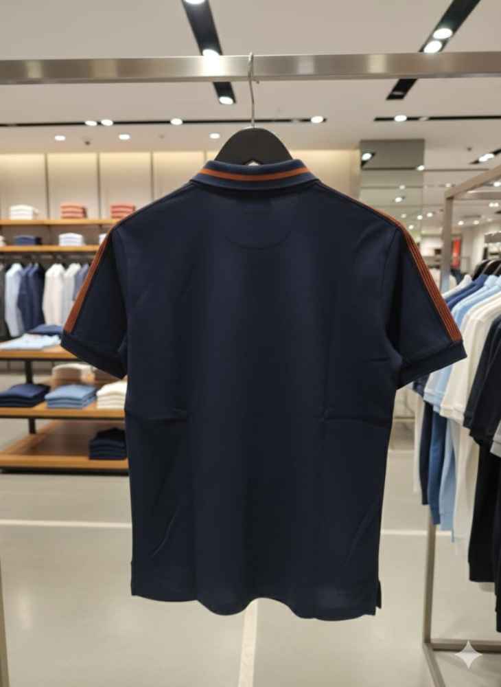 Hackett Blue Premium Quality Polo T-shirt-3