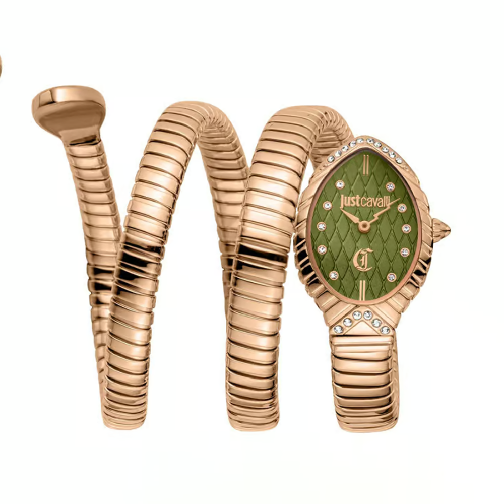 Just Cavalli Specchio Snake JC1L323M0045 Rose Gold Watch-thumb-0