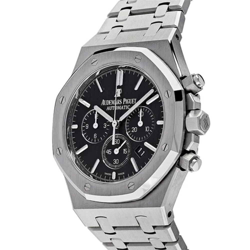 Audemars Piguet Royal Oak 26320ST.OO.1220ST.01 Chronograph Stainless Steel Black Dial Watch-2