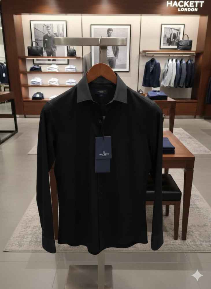 Hackett Black Premium Quality Shirt-2