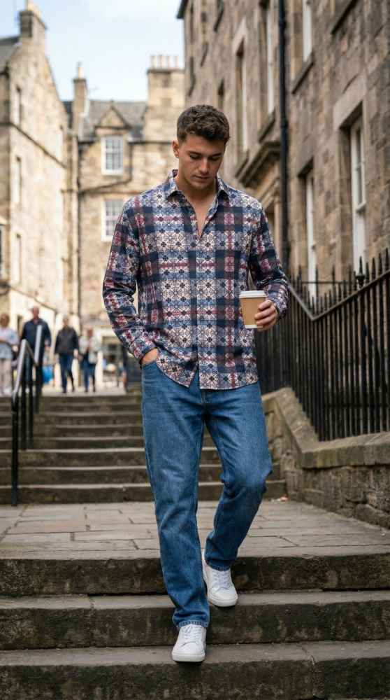 Chrome Hearts Printed Pink Premium Quality Shirt-thumb-1