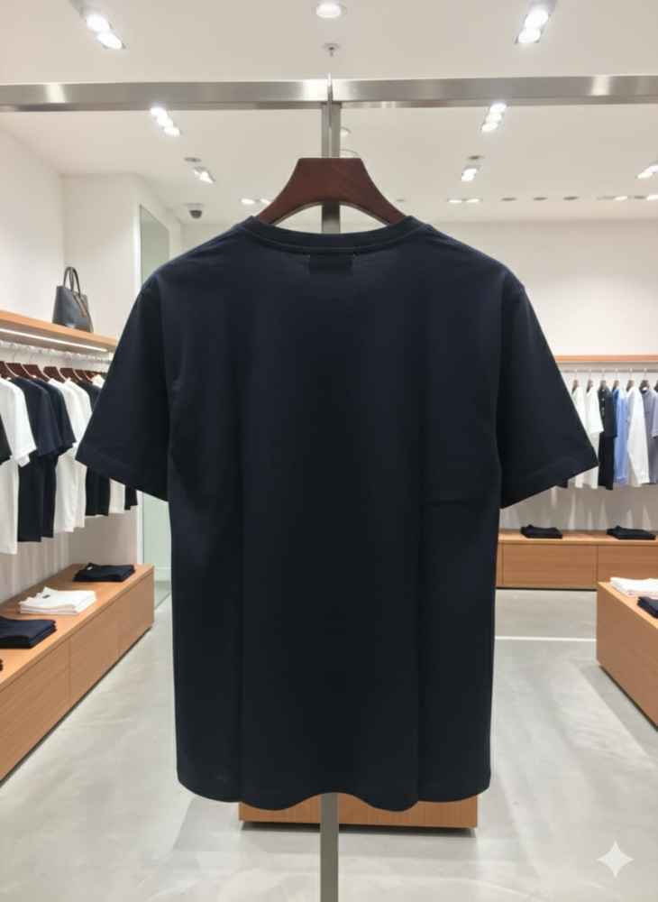 Ami Black Premium Quality Heart Logo T-shirt-3