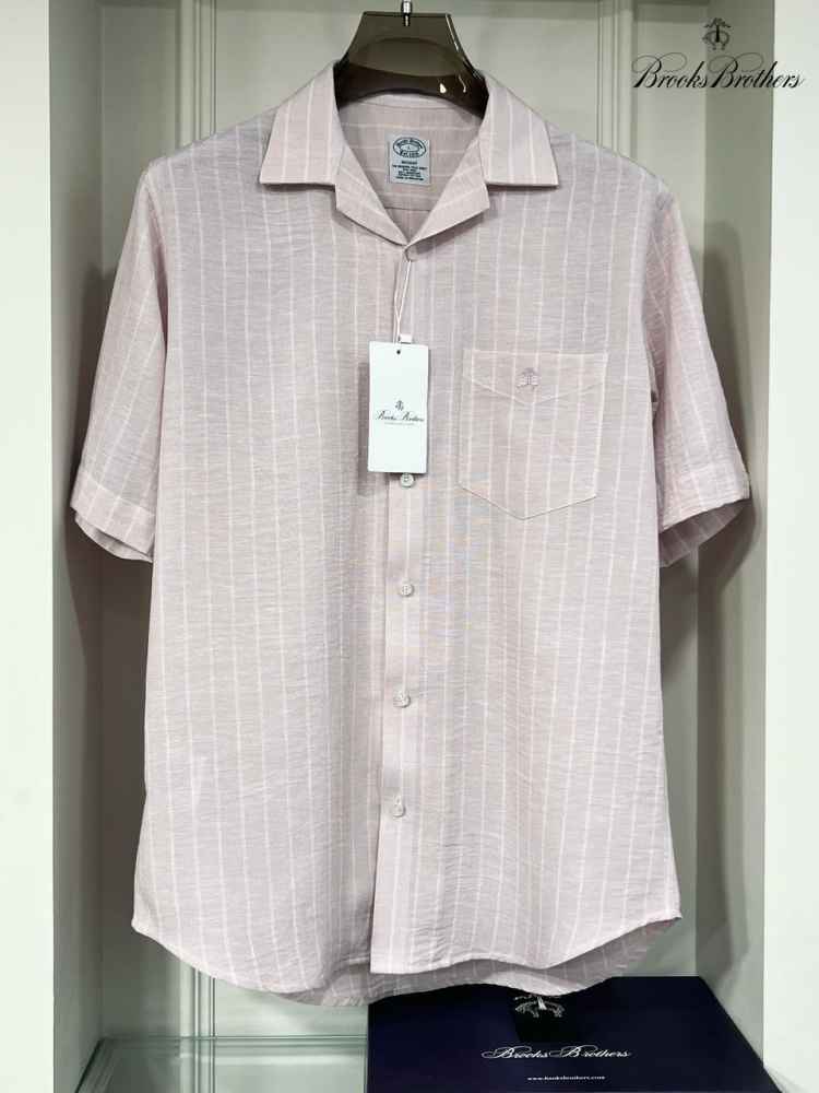 Brooks Brothers Pink Premium Cotton Shirt-1